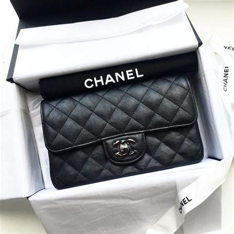 chanel bag so black|Black Chanel purse price.